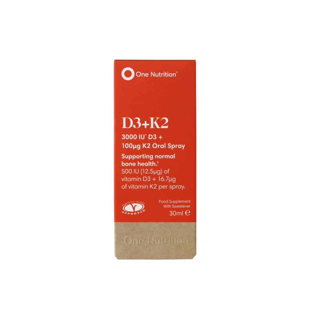 OneNutrition D3 + K2 Purškiamas Vitaminas, Violetaeshop