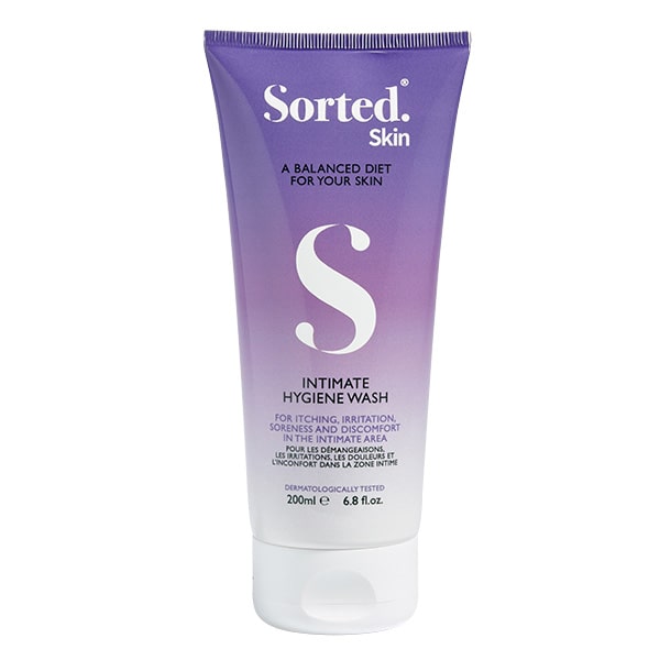 Sorted Skin INTIMATE HYGIENE WASH Intymios higienos prausiklis, Violetaeshop