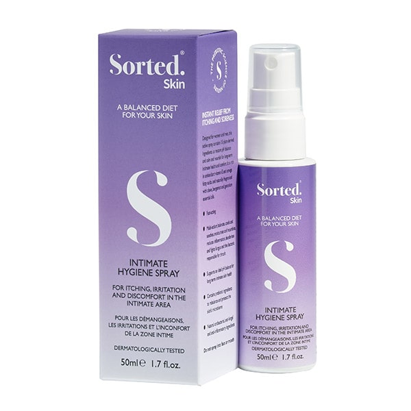 Sorted Skin INTIMATE HYGIENE SPRAY Intymios higienos purškalas, Violetaeshop